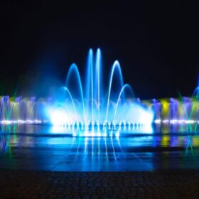 Thi công đài phun nước