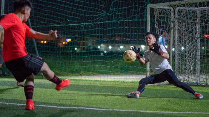 sân cỏ nhân tạo 5 người