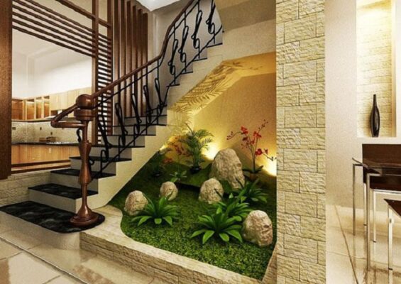 Tiểu cảnh gầm cầu thang