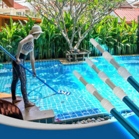 Sào nhôm vệ sinh hồ bơi Procopi 