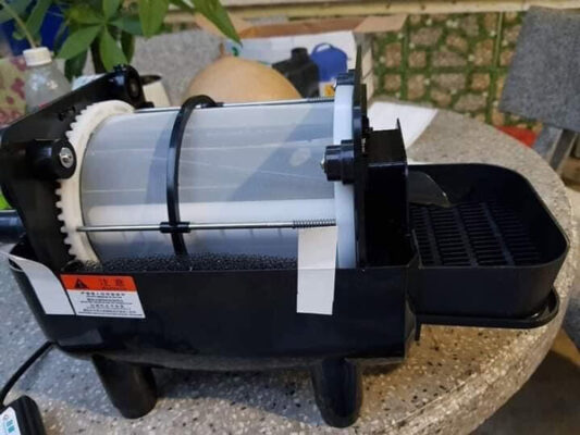 Máy lọc drum mini