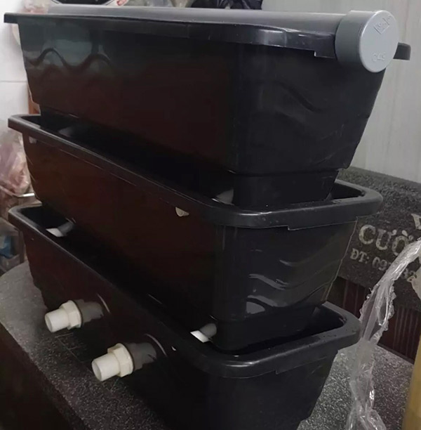 Bộ Baki đen 3 4 tầng Bộ Lọc Bakki đen 3 4 Tầng