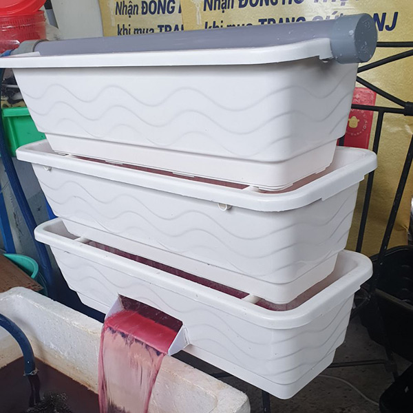 Bộ Baki trắng 3 tầng Bộ Baki trắng 3 tầng