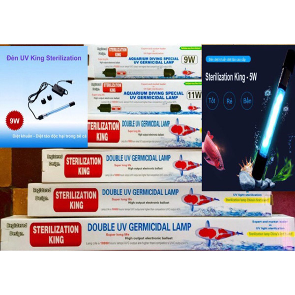 Đèn uv King diệt khuẩn, diệt tảo Đèn uv King diệt khuẩn, diệt tảo