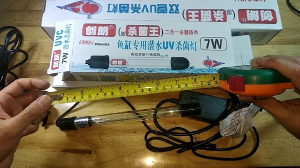 Đèn uv King diệt khuẩn, diệt tảo Đèn UV King 7W diệt khuẩn, diệt tảo