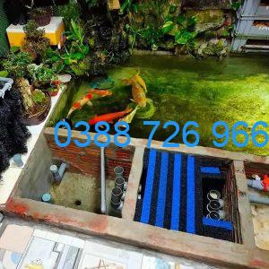 tấm lọc jmat hồ cá koi 