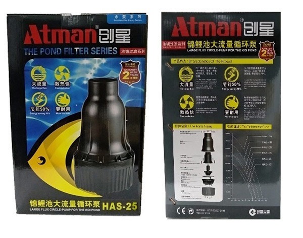 Máy bơm tạt Atman HAS 25 Máy bơm tạt Atman HAS 25