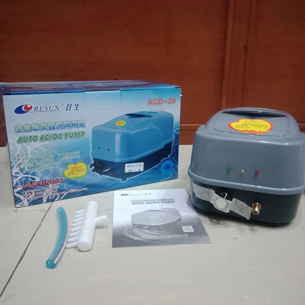 Máy Sục Khí Tích Điện Hồ Koi Resun ACD 30 Máy Sục Khí Tích Điện Hồ Koi Resun ACD 30