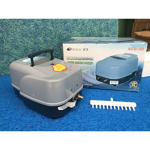 Máy Sục Khí Tích Điện Hồ Koi Resun ACD 80 Máy Sục Khí Tích Điện Hồ Koi Resun ACD 80