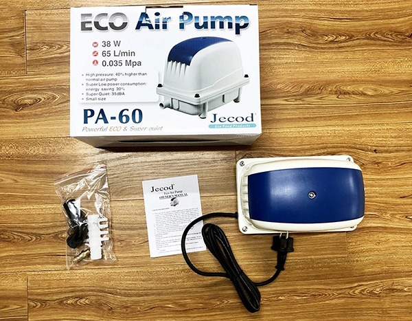 Máy sủi khí Oxy Jecod PA60 Máy sủi khí Oxy Jecod PA60