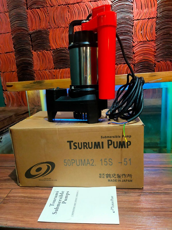 Bơm hồ koi Tsurumi 750w 34000 lít Bơm hồ koi Tsurumi 750w 34000 lít