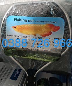 Vợt bắt cá bán nguyệt size 40cm